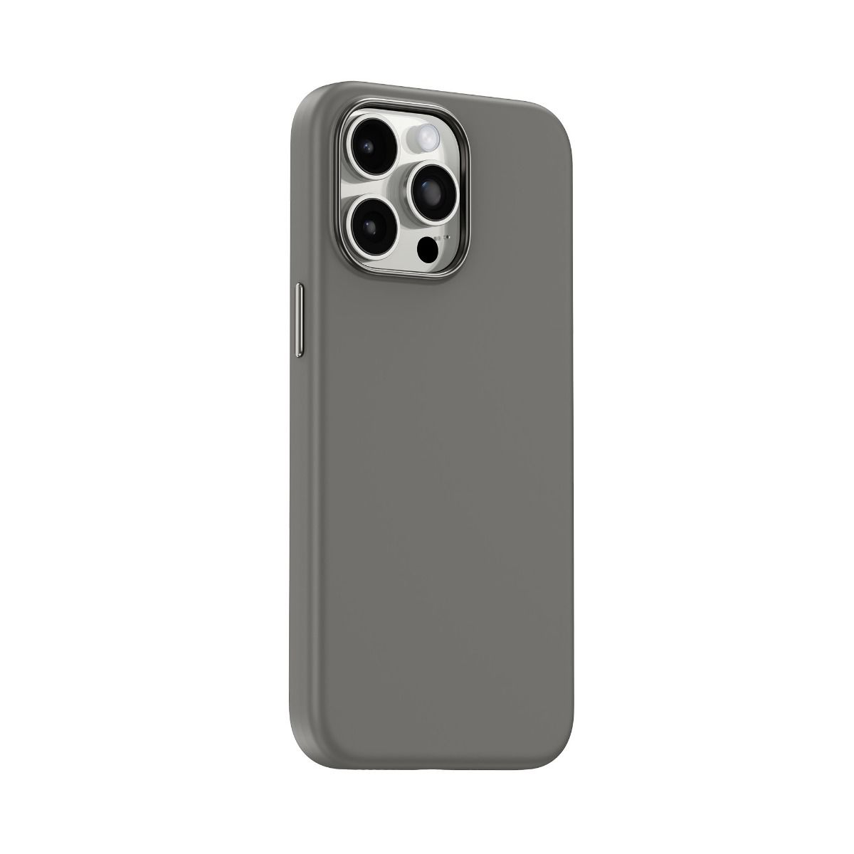 كڤر حماية سيليكون من أسلي جلوبال متوافق مع MagSafe لهاتف iPhone 15 Pro Max | رمادي كڤر حماية سيليكون من أسلي جلوبال متوافق مع MagSafe لهاتف iPhone 15 Pro Max | رمادي